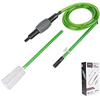 boxtech Aquarium Water Change- Kit de limpieza de grava para acuarios con sifón para cambiar el agua y limpiar la arena